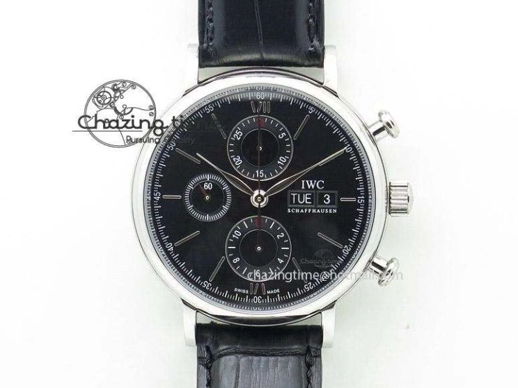 MIROTIME 0728 UrbanChic Ingeniuer St.Laurens SS Blue Dial MK 1:1 Best Edition On Black Leather Strap A 7366